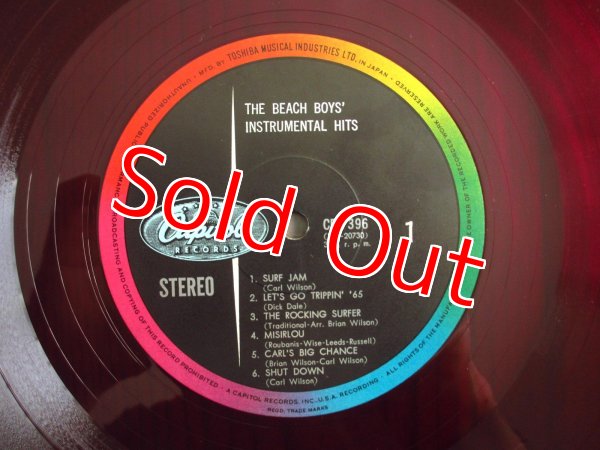 画像4: The Beach Boys / The Beach Boys' Instrumental Hits (4)