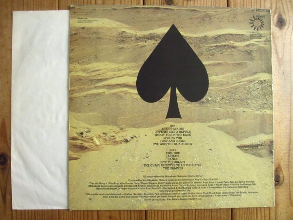 画像2: Motorhead / Ace Of Spades (2)