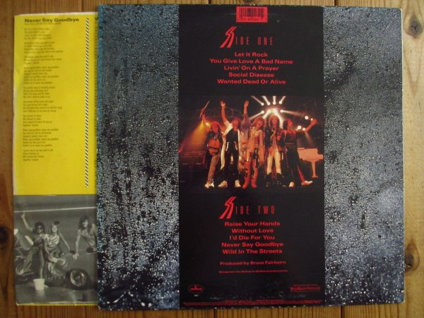 画像2: Bon Jovi / Slippery When Wet (2)