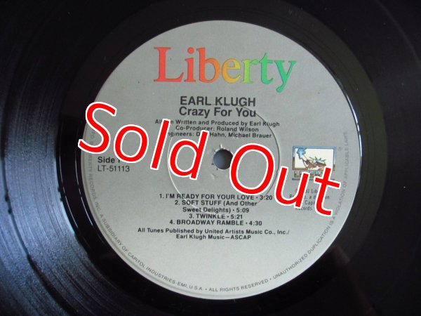 画像3: Earl Klugh / Crazy For You (3)