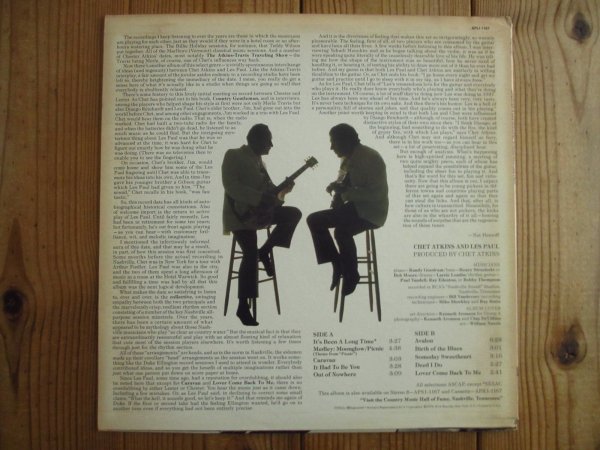 画像2: Chet Atkins & Les Paul / Chester & Lester (2)