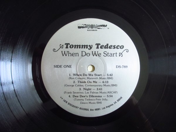 画像3: Tommy Tedesco / When Do We Start (3)