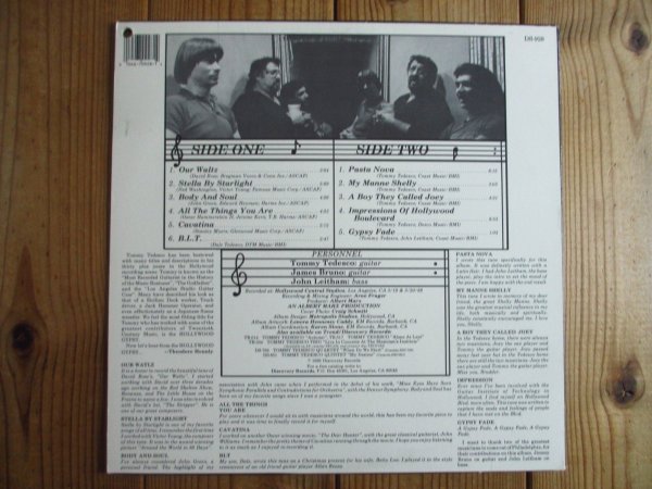 画像2: Tommy Tedesco Trio / Hollywood Gypsy (2)