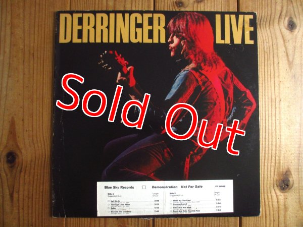 画像1: Derringer / Live (1)