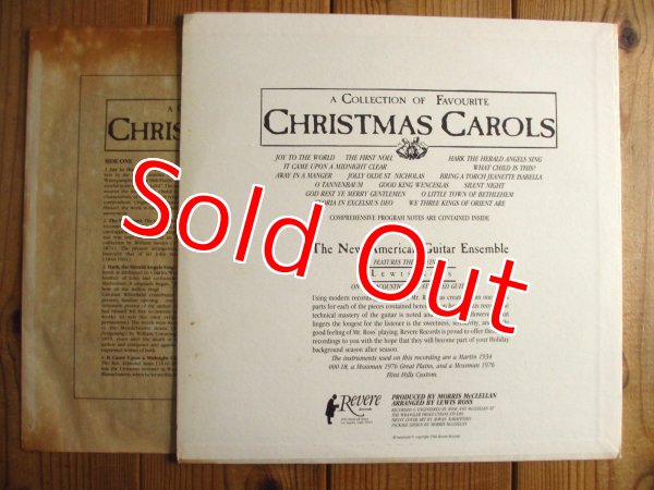 画像2: The New American Guitar Ensemble : Lewis Ross / A Collection Of Favourite Christmas Carols (2)