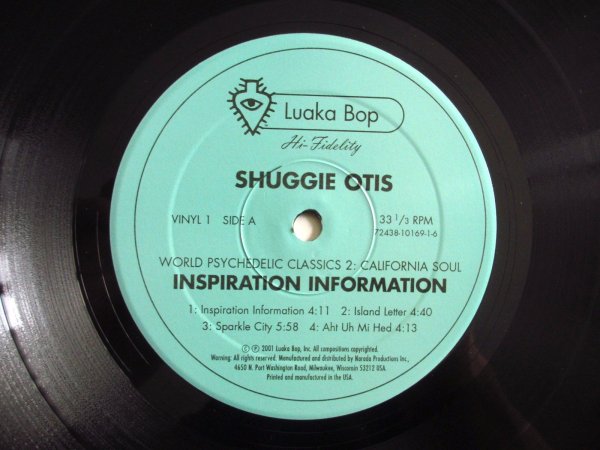 画像5: Shuggie Otis / Inspiration Information (5)