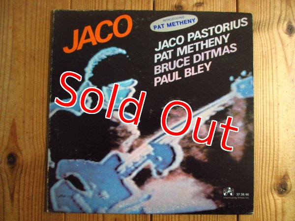 画像1: Jaco Pastorius, Pat Metheny, Bruce Ditmas, Paul Bley / Jaco (1)