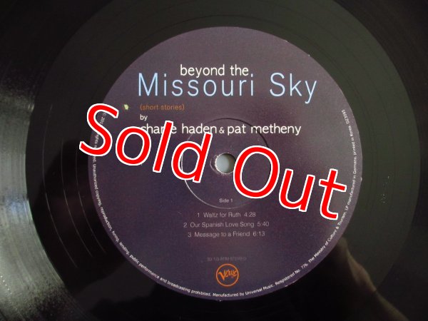 画像4: Pat Metheny & Charlie Haden / Beyond The Missouri Sky (4)