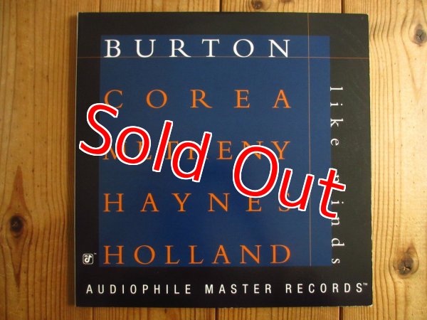 画像1: Gary Burton & Pat Metheny & Chick Corea & Dave Holland & Roy Haynes / Like Minds (1)