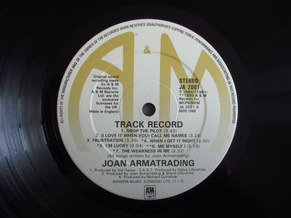 画像3: Joan Armatrading / Track Record (3)