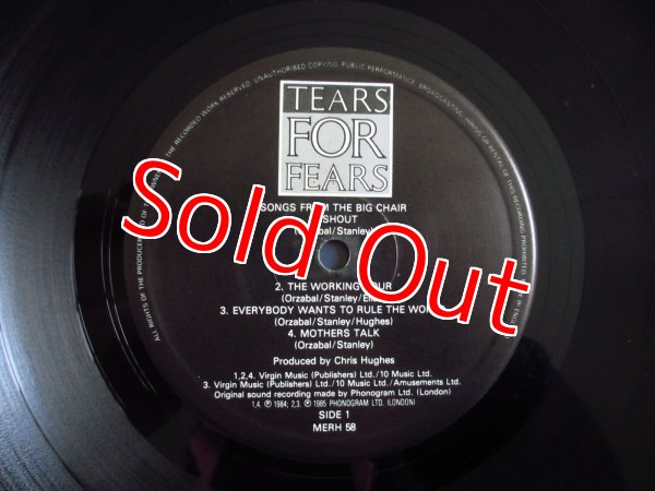 画像3: Tears For Fears / Songs From The Big Chair (3)