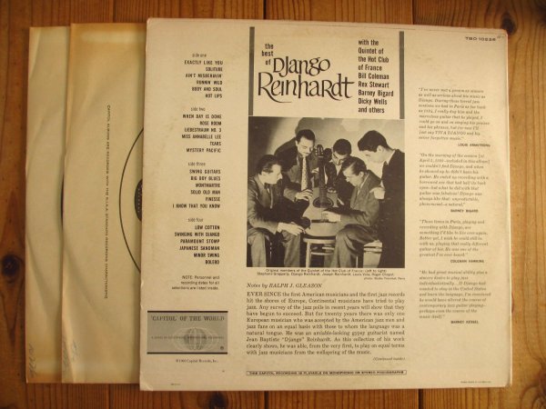 画像3: Django Reinhardt / The Best Of Django Reinhardt (3)