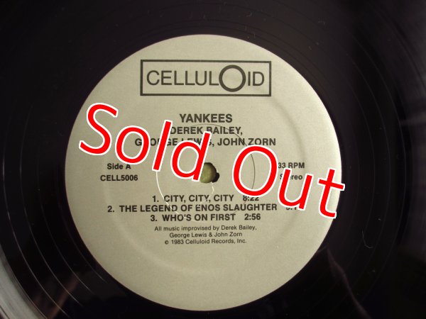 画像3: Derek Bailey, George Lewis, John Zorn / Yankees (3)