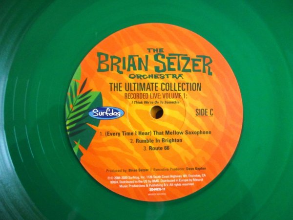画像6: 4枚2タイトルセット！■The Brian Setzer Orchestra / The Ultimate Collection Recorded Live: Volume 1 (Think We’re On To Somethin’) & Volume 2 (Oh Yeah Baby!) (6)