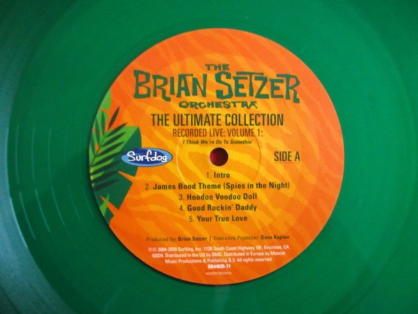 画像5: 4枚2タイトルセット！■The Brian Setzer Orchestra / The Ultimate Collection Recorded Live: Volume 1 (Think We’re On To Somethin’) & Volume 2 (Oh Yeah Baby!) (5)