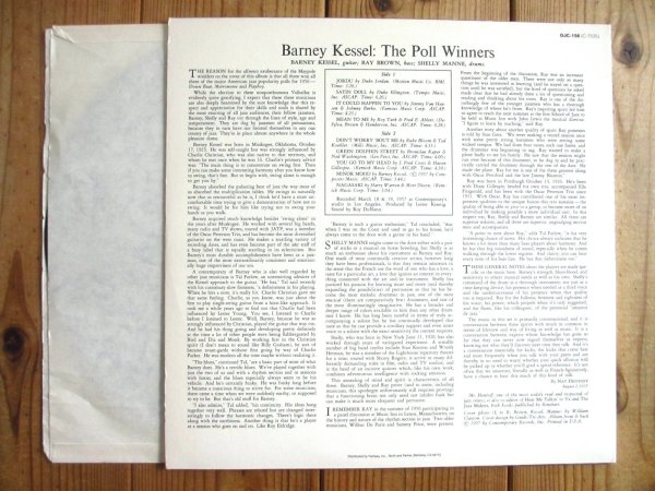 画像2: Barney Kessel / The Poll Winners (2)