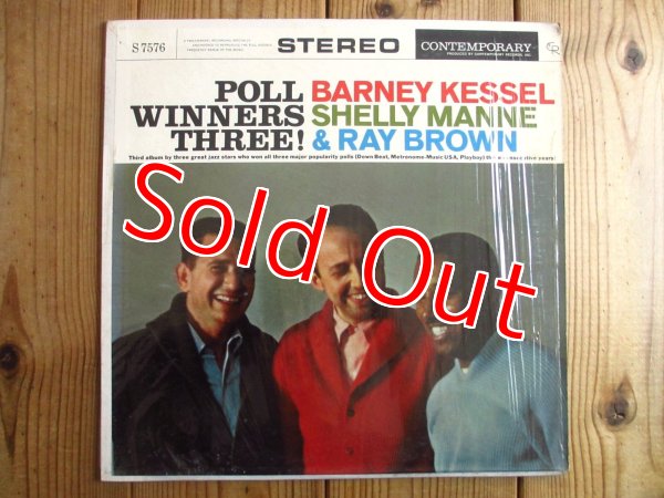画像1: Barney Kessel, Shelly Manne & Ray Brown / Poll Winners Three! (1)