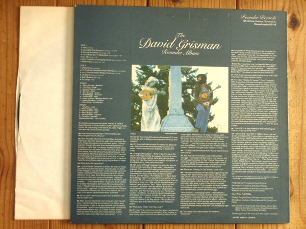 画像2: David Grisman / The David Grisman Rounder Album (2)