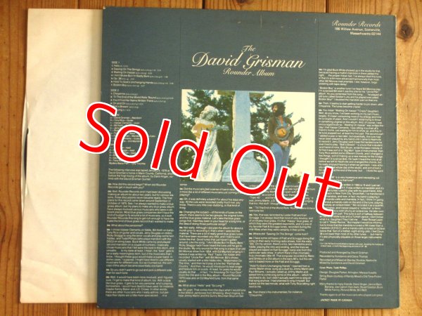 画像2: David Grisman / The David Grisman Rounder Album (2)