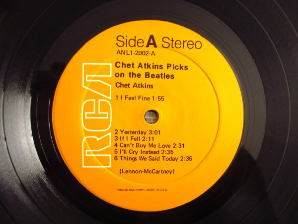 画像3: Chet Atkins / Picks On The Beatles (3)