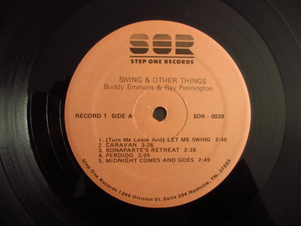 画像4: Buddy Emmons, Ray Pennington, The Swing Shift Band / Swing & Other Things (4)