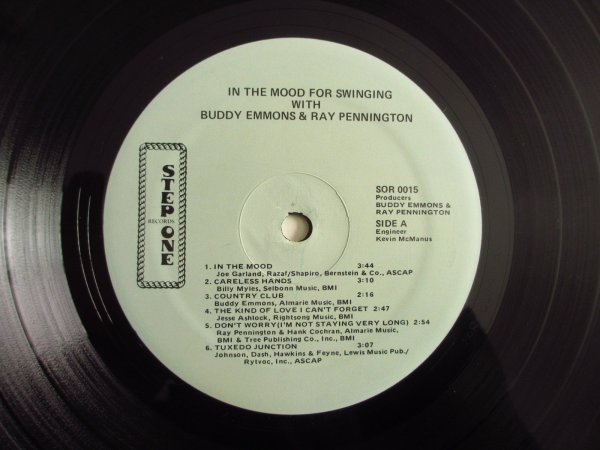 画像3: Swing Shift Band With Buddy Emmons & Ray Pennington / In The Mood For Swinging (3)