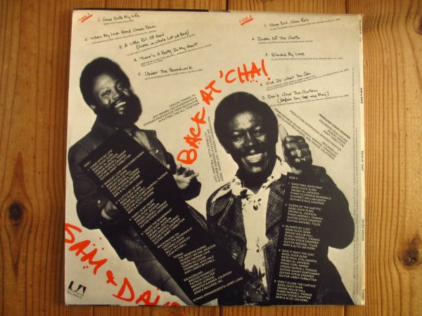画像2: Sam & Dave / Back At 'Cha! (2)