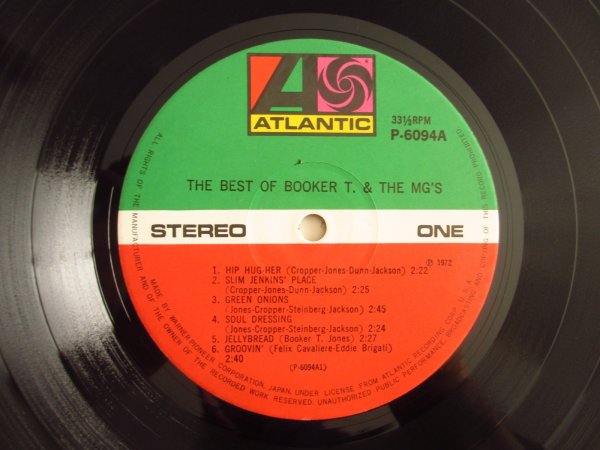 画像3: Booker T & The MG's / The Best Of Booker T. & The MGs (3)