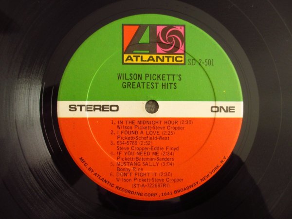 画像4: Wilson Pickett / Wilson Pickett's Greatest Hits (4)