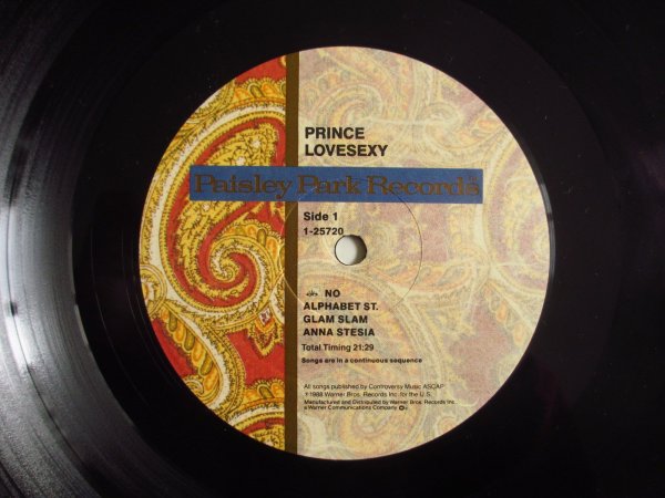 画像3: Prince / Lovesexy (3)