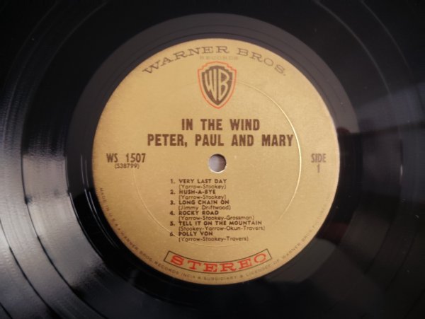 画像3: Peter Paul And Mary / In The Wind (3)