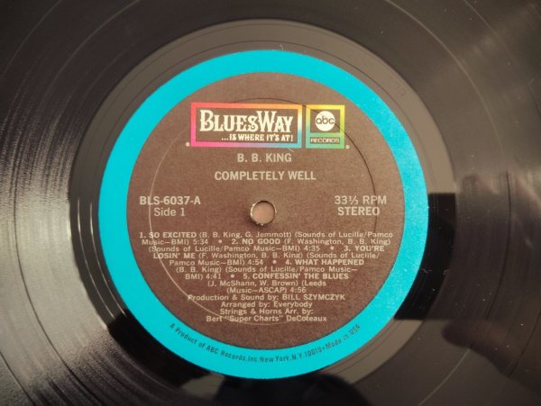 画像4: B.B. King / Completely Well (4)