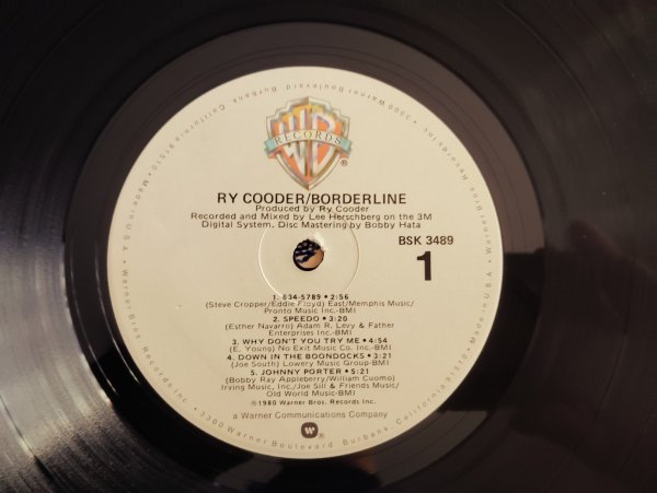 画像3: Ry Cooder / Borderline (3)