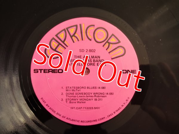 画像5: Allman Brothers Band / The Allman Brothers Band At Fillmore East (5)