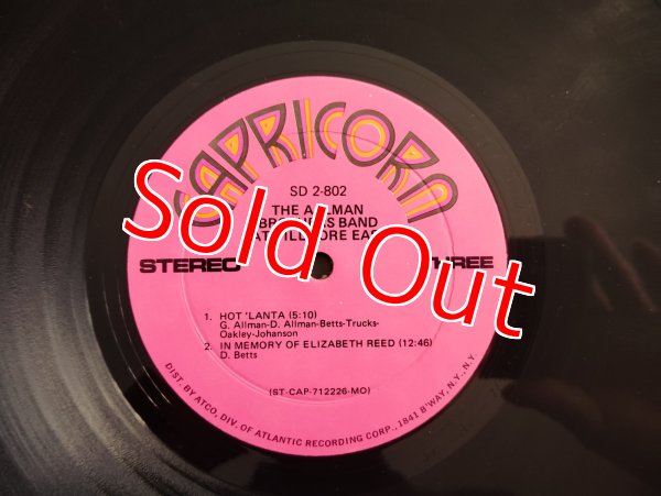 画像4: Allman Brothers Band / The Allman Brothers Band At Fillmore East (4)