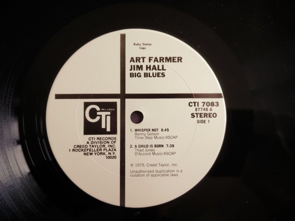 画像5: Art Farmer, Jim Hall / Big Blues (5)