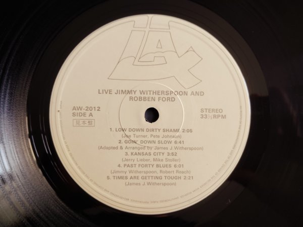 画像3: Jimmy Witherspoon And Robben Ford / Jimmy Witherspoon & Robben Ford (3)