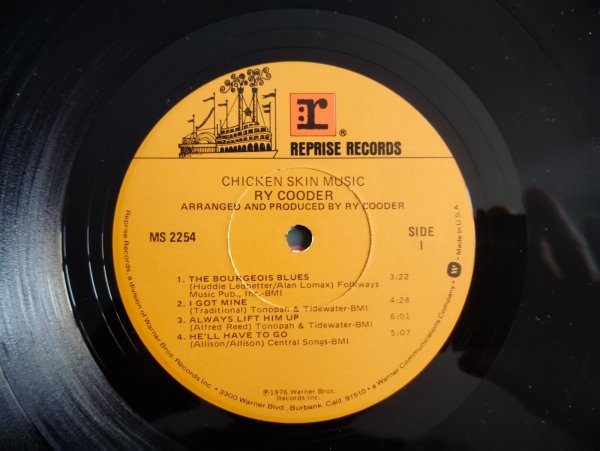 画像3: Ry Cooder / Chicken Skin Music (3)