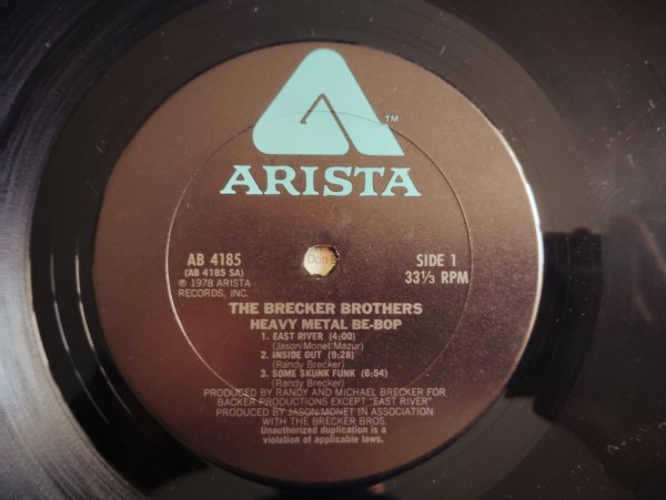 画像3: The Brecker Brothers / Heavy Metal Be-Bop (3)