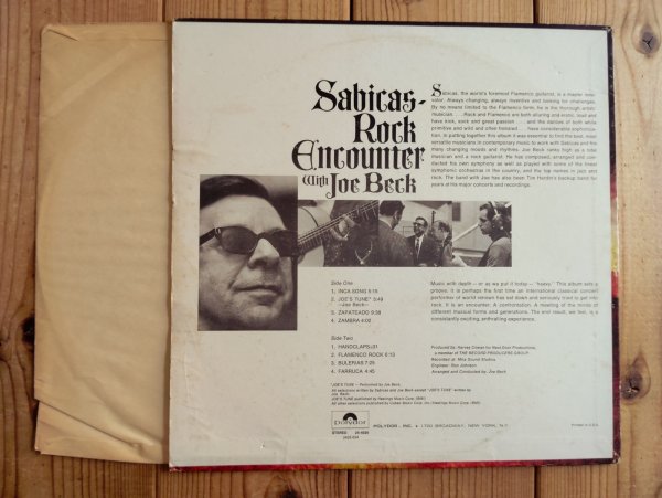 画像2: Sabicas With Joe Beck / Rock Encounter (2)
