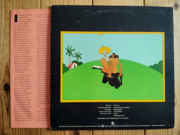 画像2: Ry Cooder / Chicken Skin Music (2)