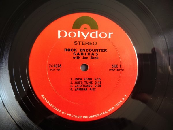画像3: Sabicas With Joe Beck / Rock Encounter (3)