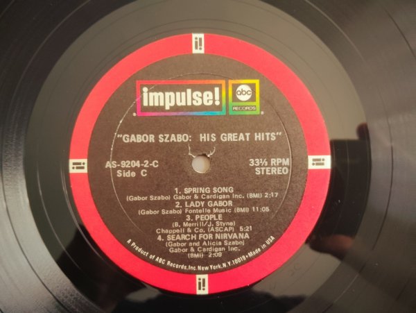 画像5: Gabor Szabo / His Great Hits (5)