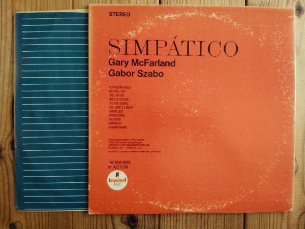 画像3: Gary McFarland, Gabor Szabo / Simpatico (3)