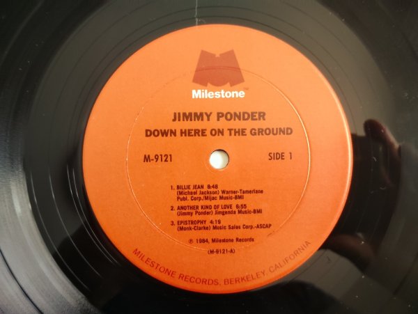 画像3: Jimmy Ponder / Down Here On The Ground (3)