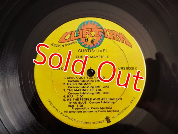 画像4: Curtis Mayfield / Curtis - Live! (4)
