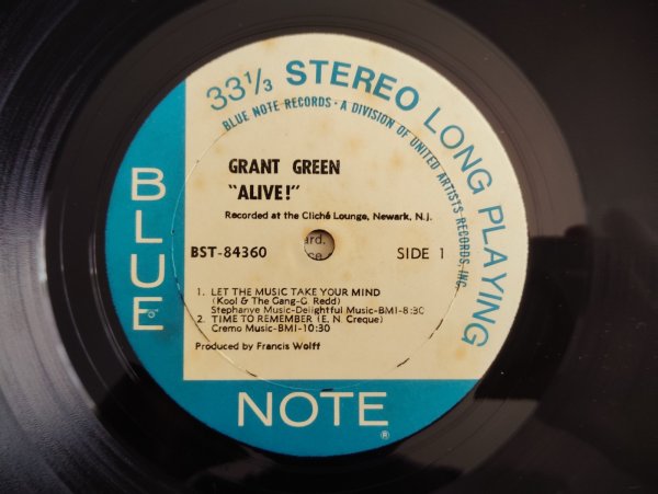 画像3: Grant Green / Alive! (3)