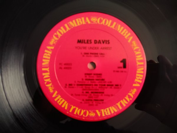 画像4: Miles Davis / You're Under Arrest (4)