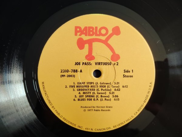 画像3: Joe Pass / Virtuoso #2 (3)