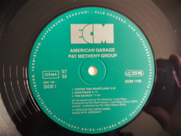 画像3: Pat Metheny Group / American Garage (3)